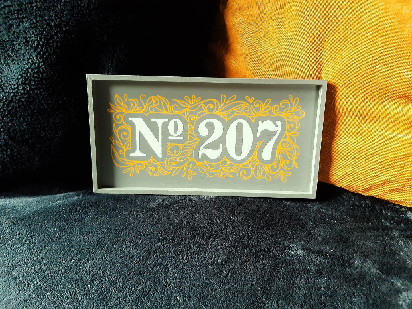 Personalised Hand Painted House Sign - 16cm x 31cm